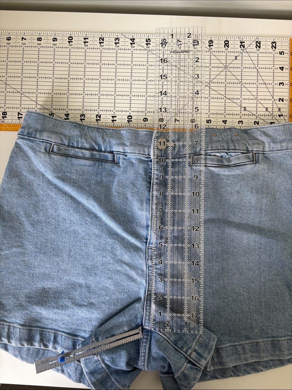Madewell Light Wash Denim Shorts